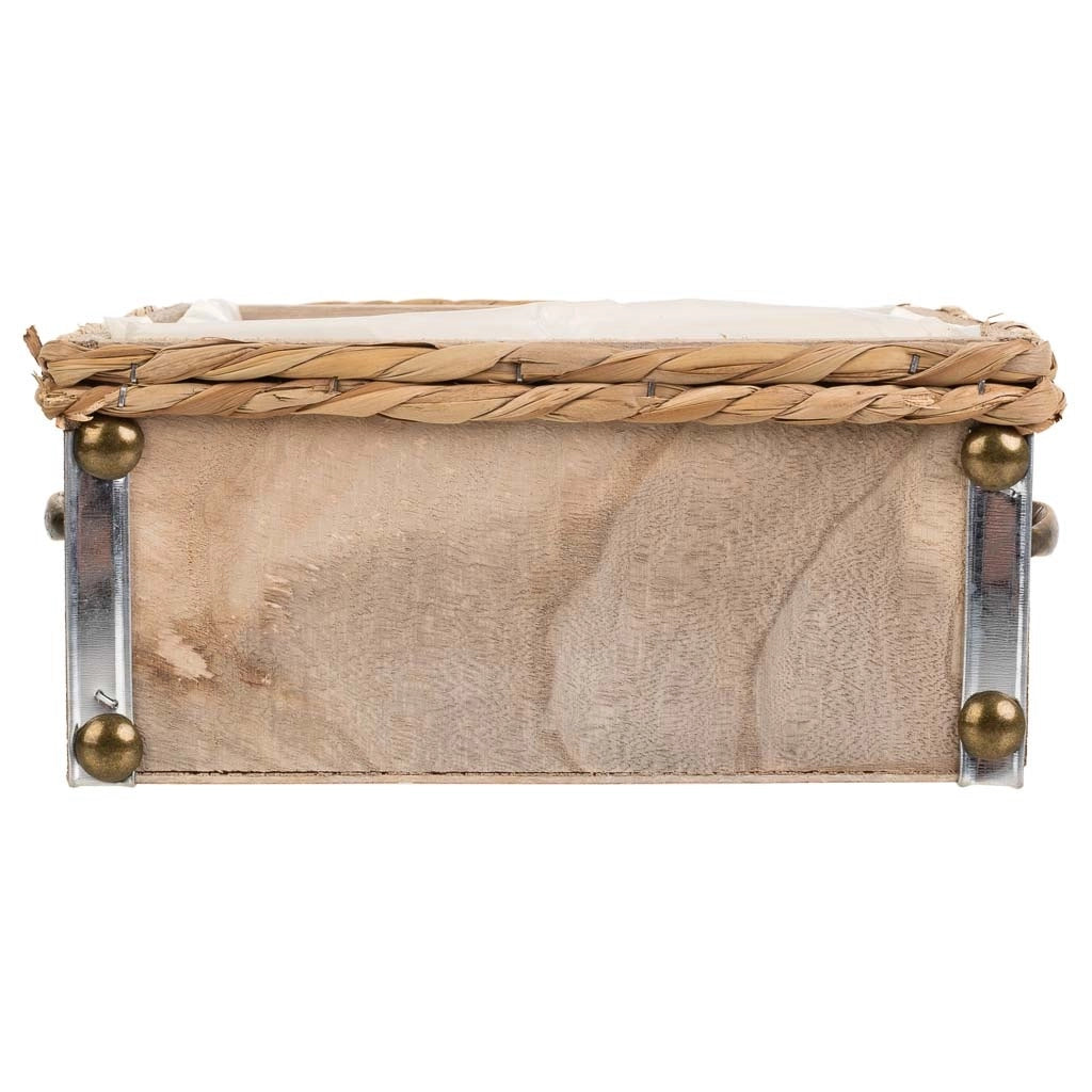 Cassetto in legno marrone 23,5x23,5x10,5h