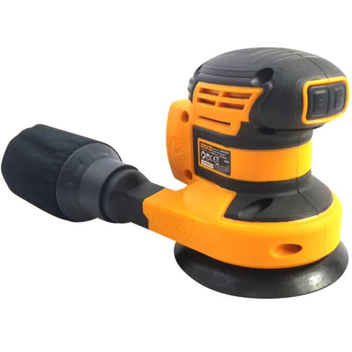 Levigatrice rotorbitale batteria al litio 20v nuda 5 fogli carta abrasiva