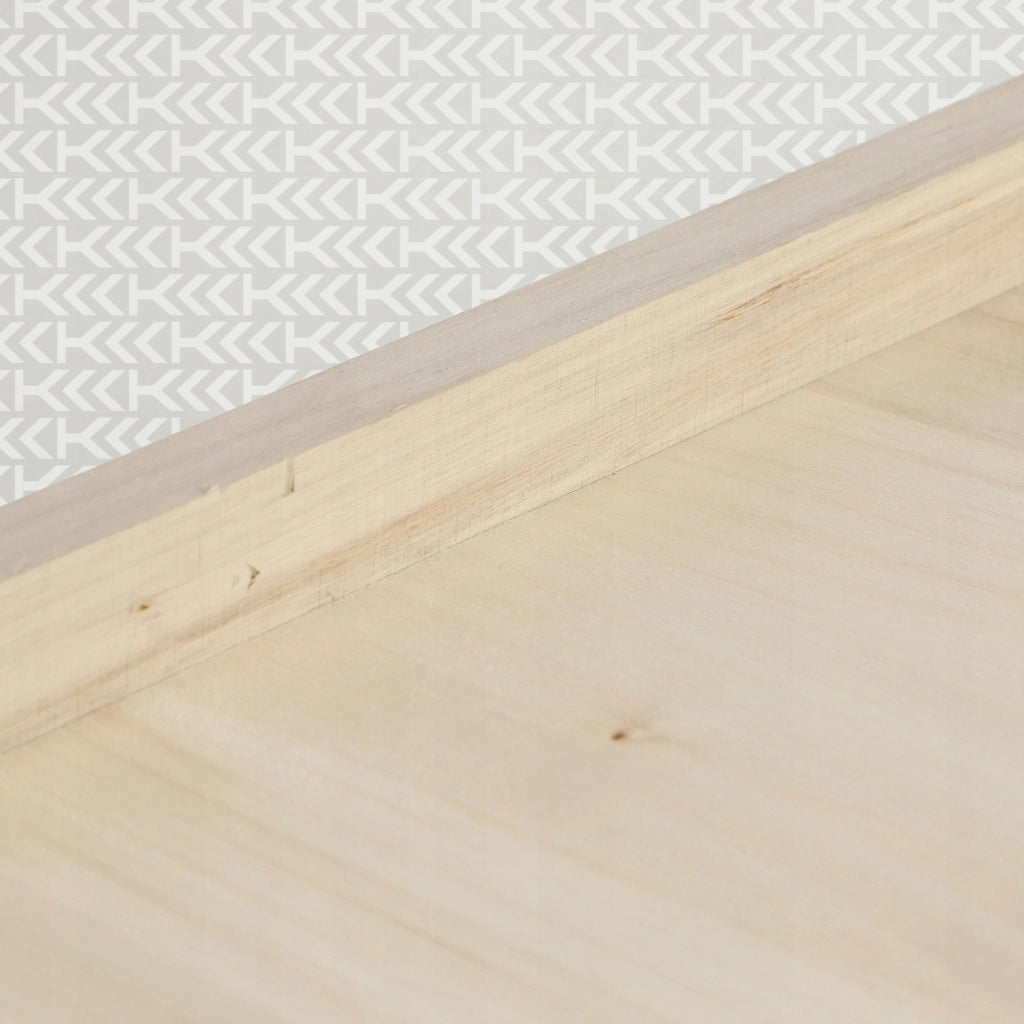 Tagliere da pasticceria grande in legno KADAX 60x40cm XXL monofacciale in legno massello da cucina