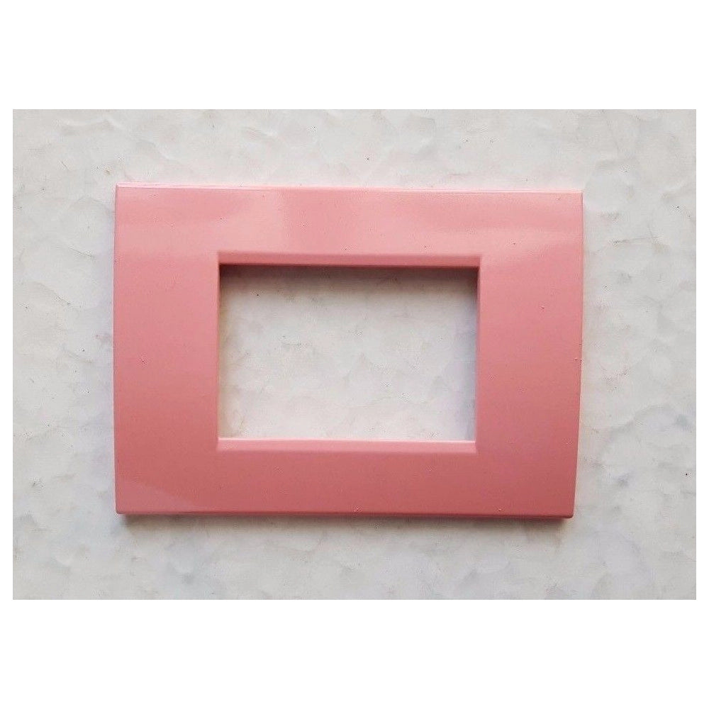 Trade Shop - Placca Placche Placchete Compatibili Living Light In Abs 3 4 7 Posti Colorate -