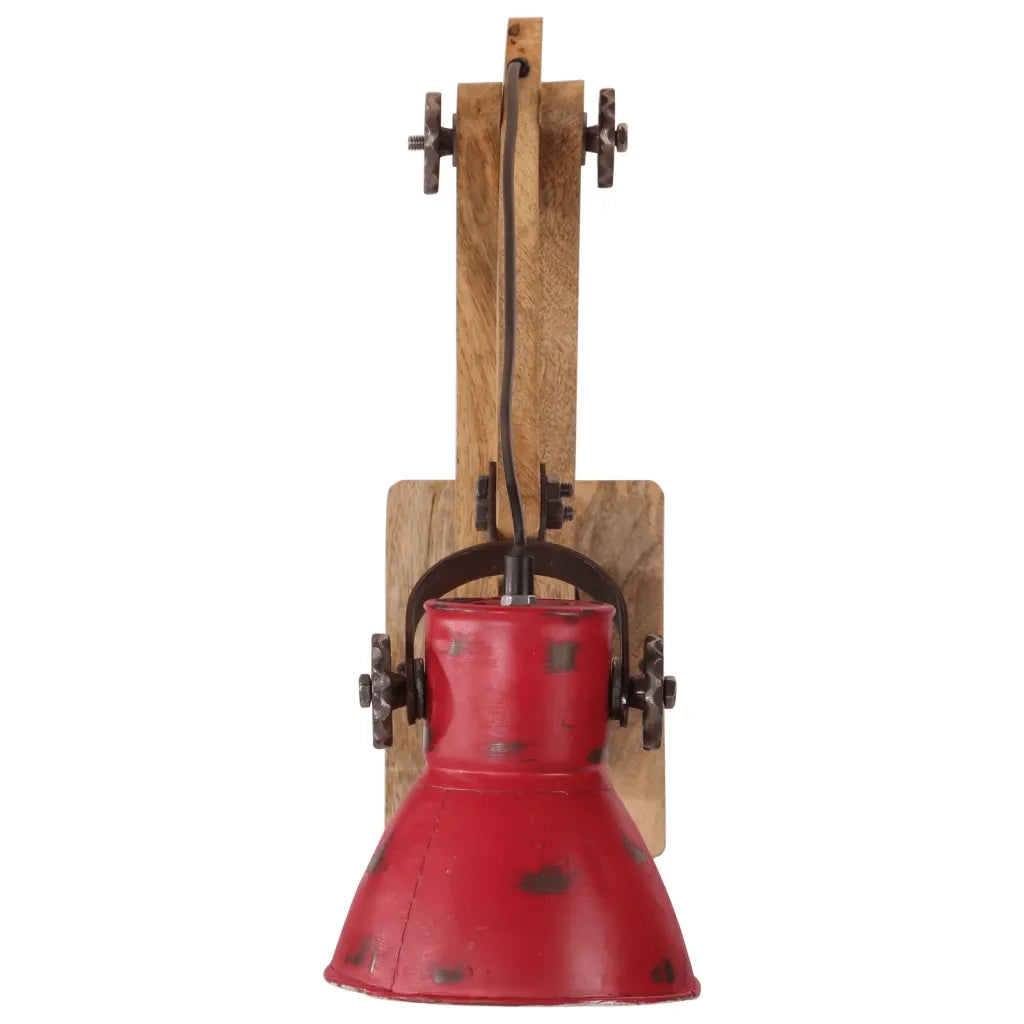 Lampada a Parete 25 W Rosso Anticato 96x15x20 cm E27 CFW9924750