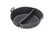 Teglia Friggitrice Aria Cestello in Silicone con Divisorio 20,5 x 20,5 x 6,5 cm