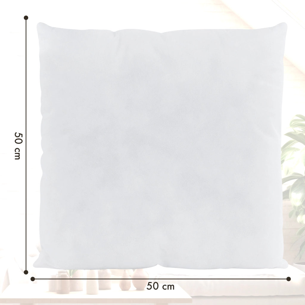 Imbottiture Per Cuscini Set 2 Pezzi, Cuscino Divano Varie Misure Prodotto Italiano Anima Per Cuscino Da Riempimento Morbide Soffici Al Tatto 50x50 cm