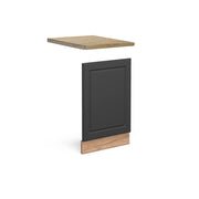 Pannello frontale Fame-Line Antracite-oro/Rovere dorato 45 cm, PL Rovere Vicco