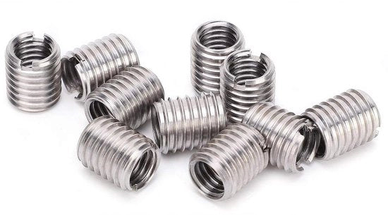 Adattatore di tubo a flusso 10 pezzi M16 x 2 a M20 x 25 - Fermo RVS con 25 mm di lunghezza