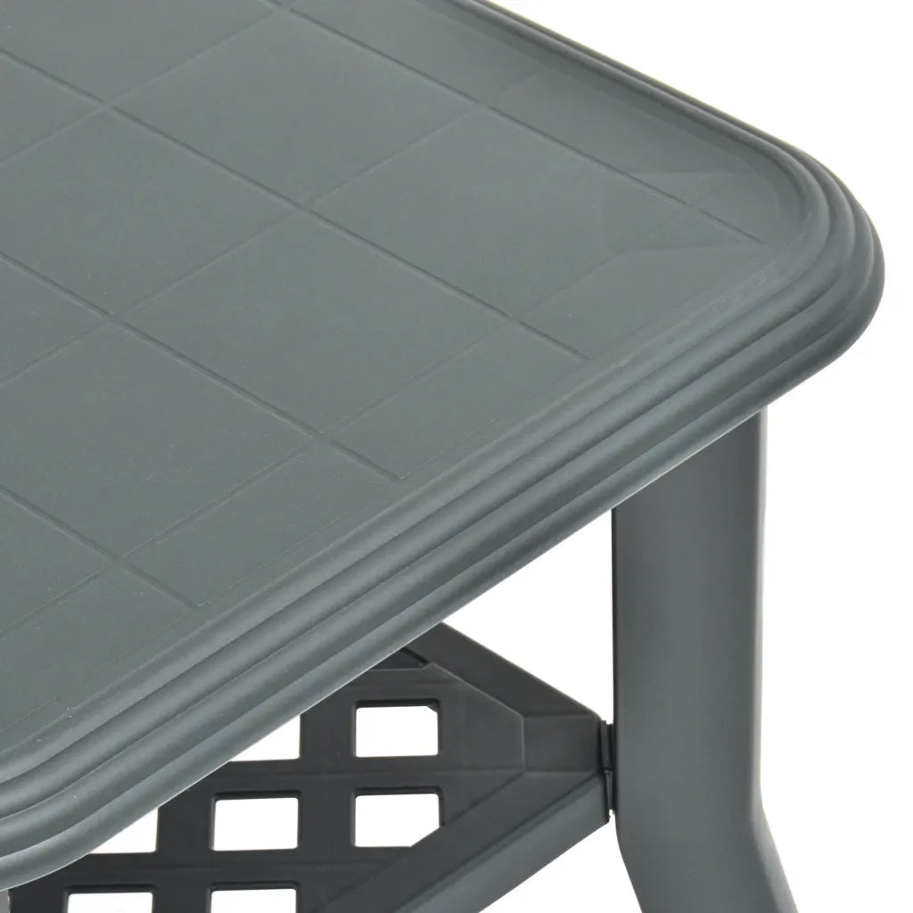 Tavolino da salotto | Tavolino da caff¨¨ | Tavolino da Soggiorno Verde 90x60x46 cm in Plastica