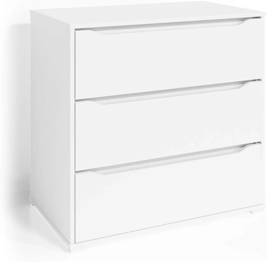 Credenza Ruben, Bianco, 80 x 78 cm