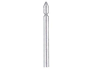 PALETTI DA RECINZIONE IN ACCIAIO ZINCATO A CALDO- - cm.175h. sezione 30x30x2,7 - Kg.2,22 - 10 pezzi