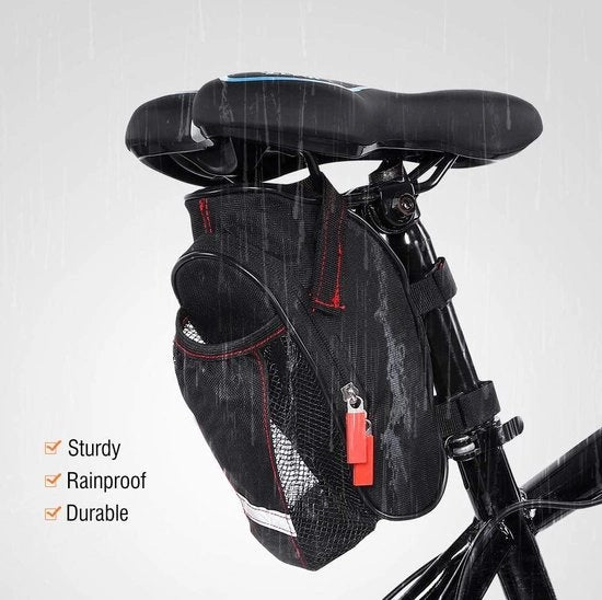 Sostegno posteriore per biciclette - Tas sotto la sella - Indietro sulla bicicletta