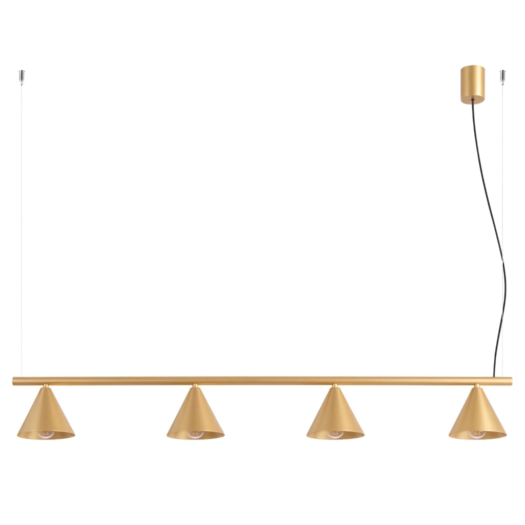 Lampadario NOX 4L oro
