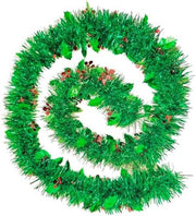 Slinga di Natale festiva con bacche rosse - 18 metri