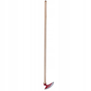 Zappa da giardino forgiata KADAX, manico in legno da 18 cm, affilata, lunga 123 cm, ideale per scavare.