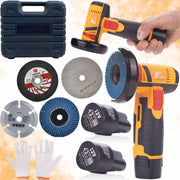 Mini Smerigliatrice 12V Rosfix Blue Bird MBB12V – Set con Disco Diamantato 75mm