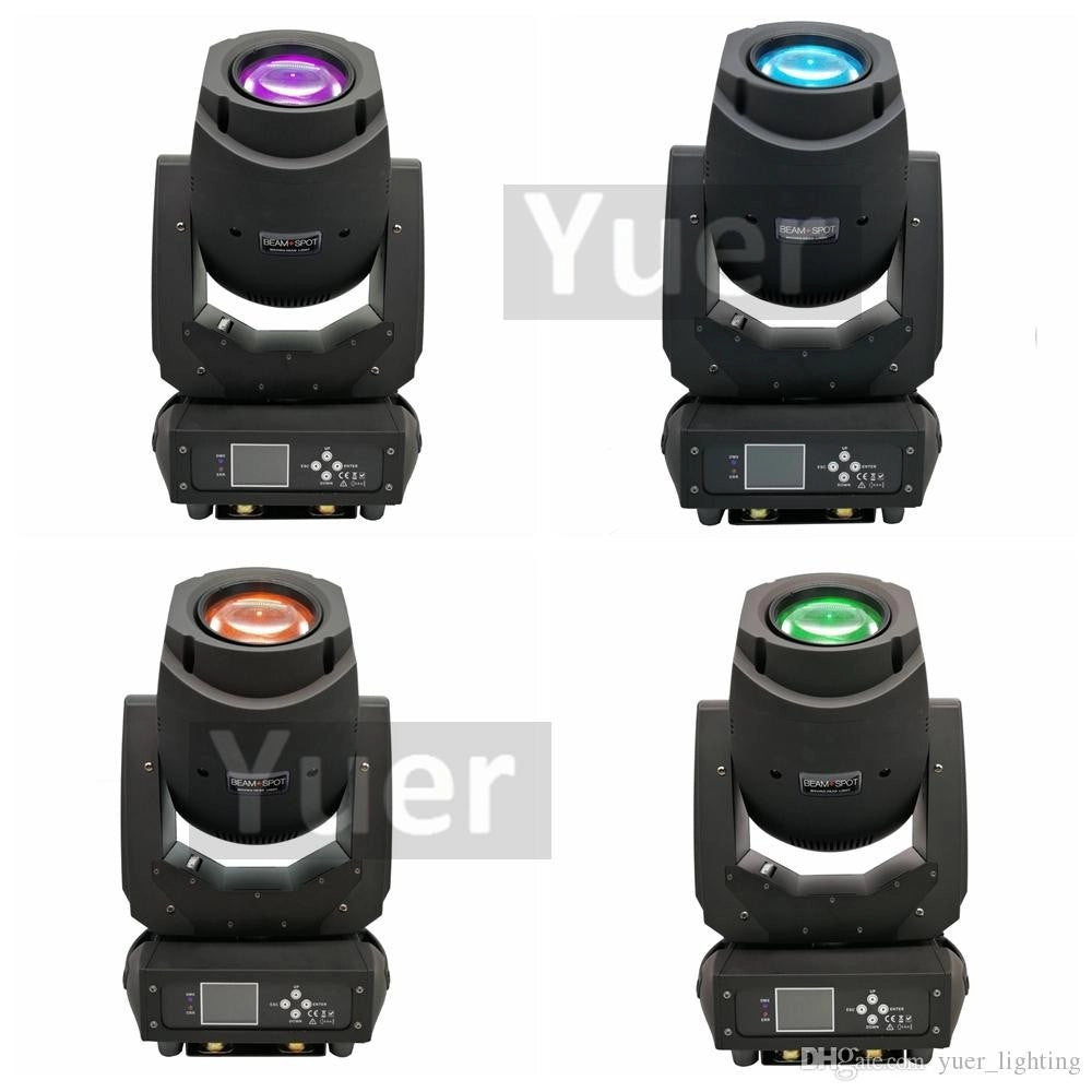 Trade Shop - Testa Mobile Moving Head Led 2 In 1 Beam Spot Led 200 Watt Luci Per Discoteche -