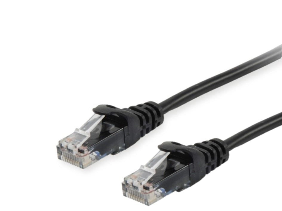 CAVO RETE UTP CAT.6 1MT NERO