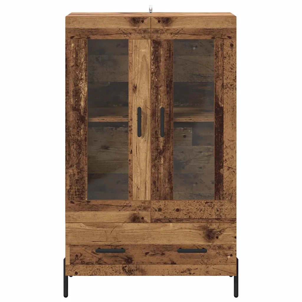Credenza con cassetto Corona Legno vecchio 69,5 x 31 x 115 cm 882532