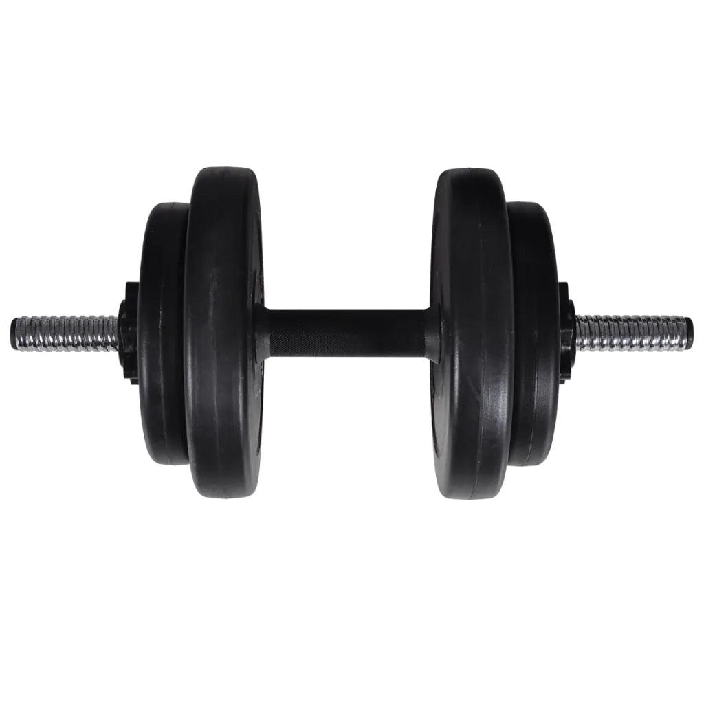 Panca da Palestra con Bilanciere e Set di Manubri 60,5 kg CFW6031481