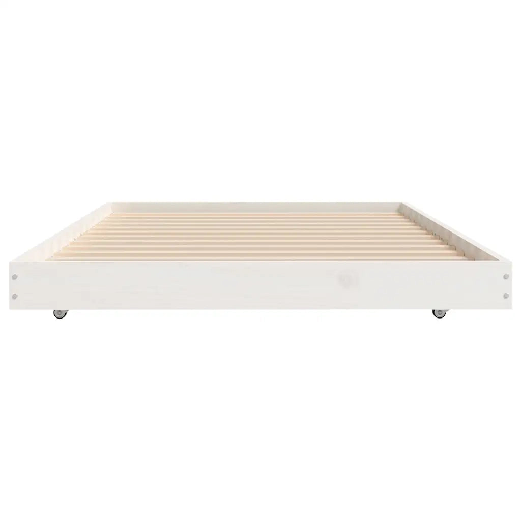 Giroletto Bianco 90x190 cm in Legno Massello di Pino cod mxl 64553