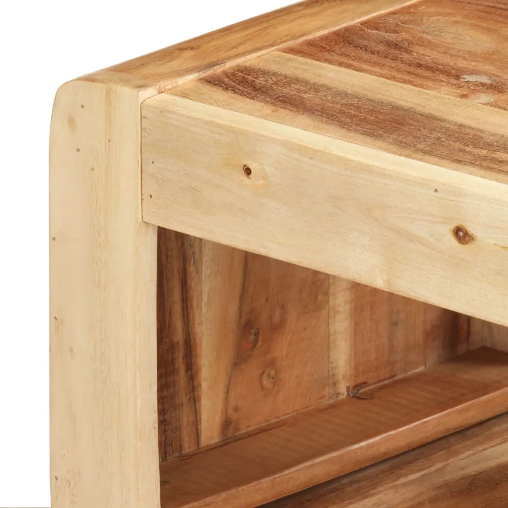 Mobili Porta TV 2 pz in Legno Massello di Acacia 323589