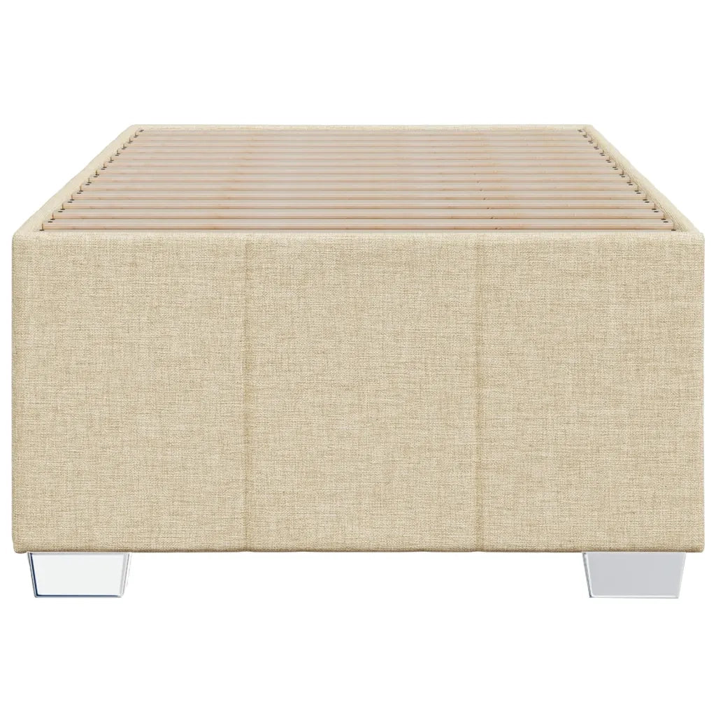 Giroletto senza Materasso Crema 90x190 cm in Tessuto 3284802