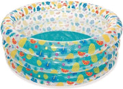 Piscina gonfiabile per bambini 150 x 53 cm - Divertimento tropicale per bambini