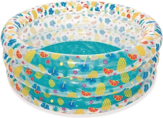 Piscina gonfiabile per bambini 150 x 53 cm - Divertimento tropicale per bambini