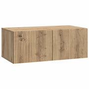 Mobile Porta TV da Muro Rovere Artigianale 78,5 x 41 x 30 cm