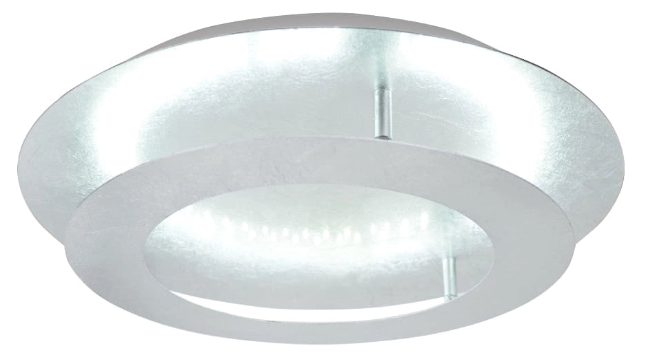 Plafoniera LED Candellux Merle argento 40cm 18W 3000K