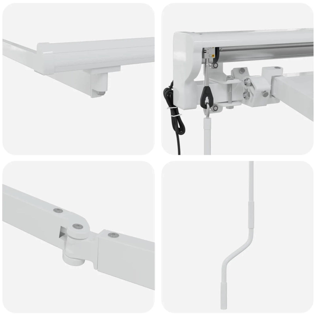 Struttura della tenda elettrica retrattile Bianco 3 x 2,5 m 42024861
