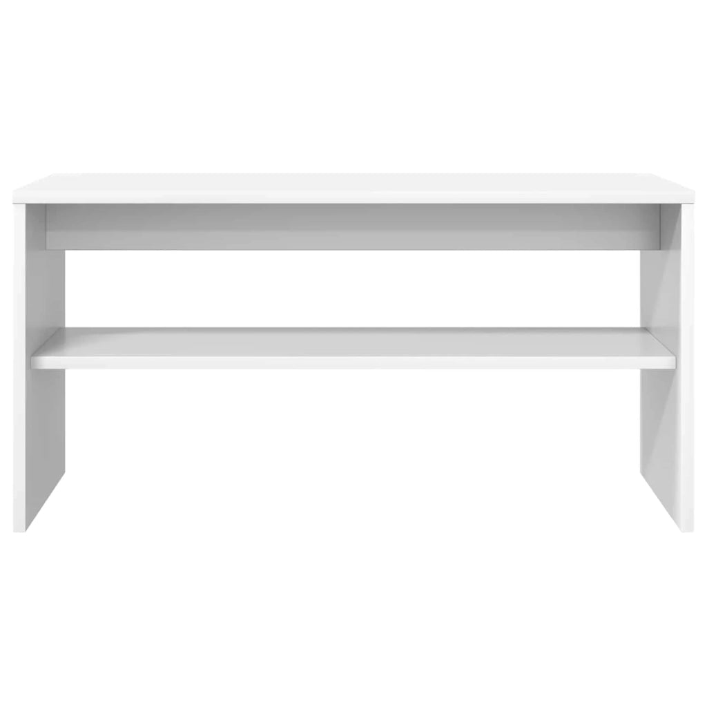 Mobile porta TV rettangolare moderno con contenitore funzionale 80 x 30 x 40 cm legno ingegnerizzato bianco 02_0058369