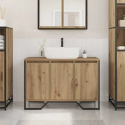 Mobiletto per Lavabo-Armadietto da bagno Altro Rovere artigianale 91 x 35 x 60 cm
