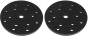 Kit di abrasivi 150mm - Set di 2 - Spongia morbida - 21 fori - Per macchine a spazzola - Progetto stoffa-free - Diametro regolabile 12mm - Accessorio abrasivo