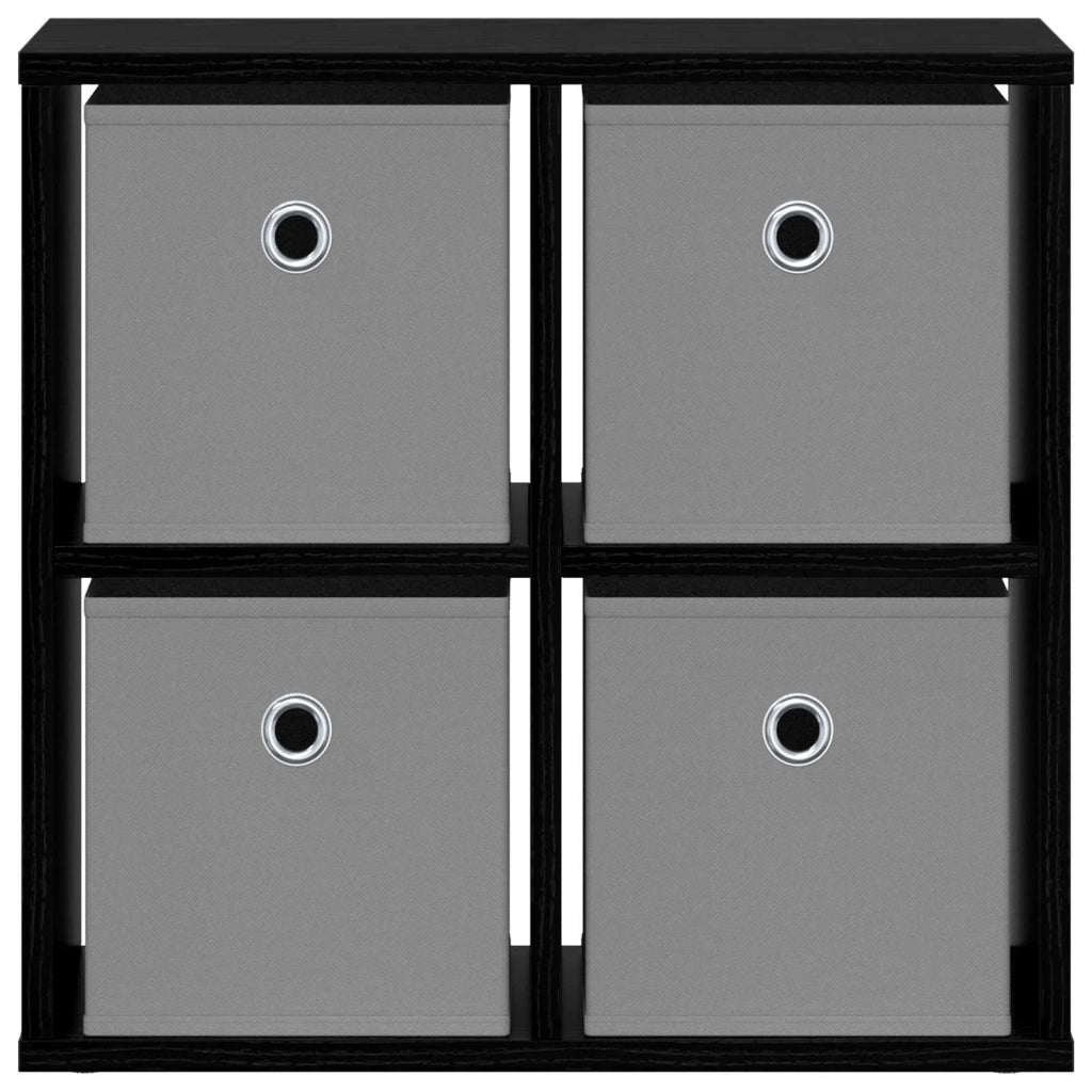 Credenza con cassetto Rovere Nero 49,5 x 22 x 47 cm 8000525