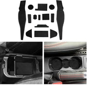 Accessori per Ford Puma MK2 2020-2023 2024, mattonelle antiscivolo per console centrale, supporto antiscivolo per bicchiere, supporto per braccio per Puma MK2 2024.