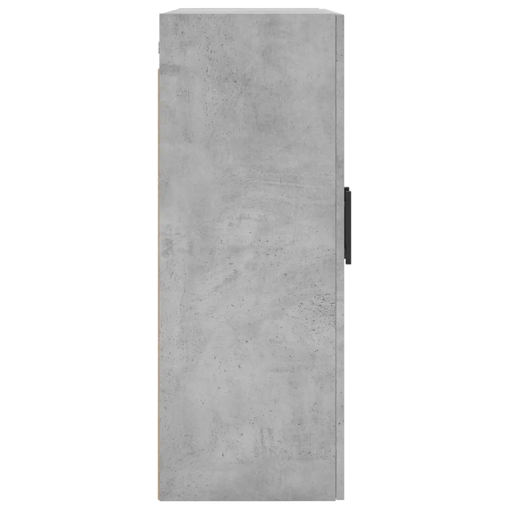 Mobili a Parete 2 pz Grigio Cemento 69,5x34x90 cm