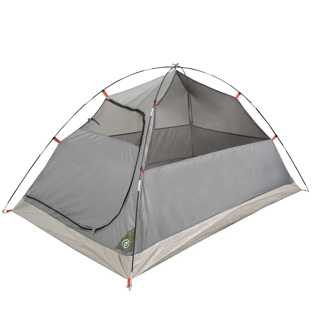 Tenda da Campeggio a Cupola per 4 Persone Verde Impermeabile 94335