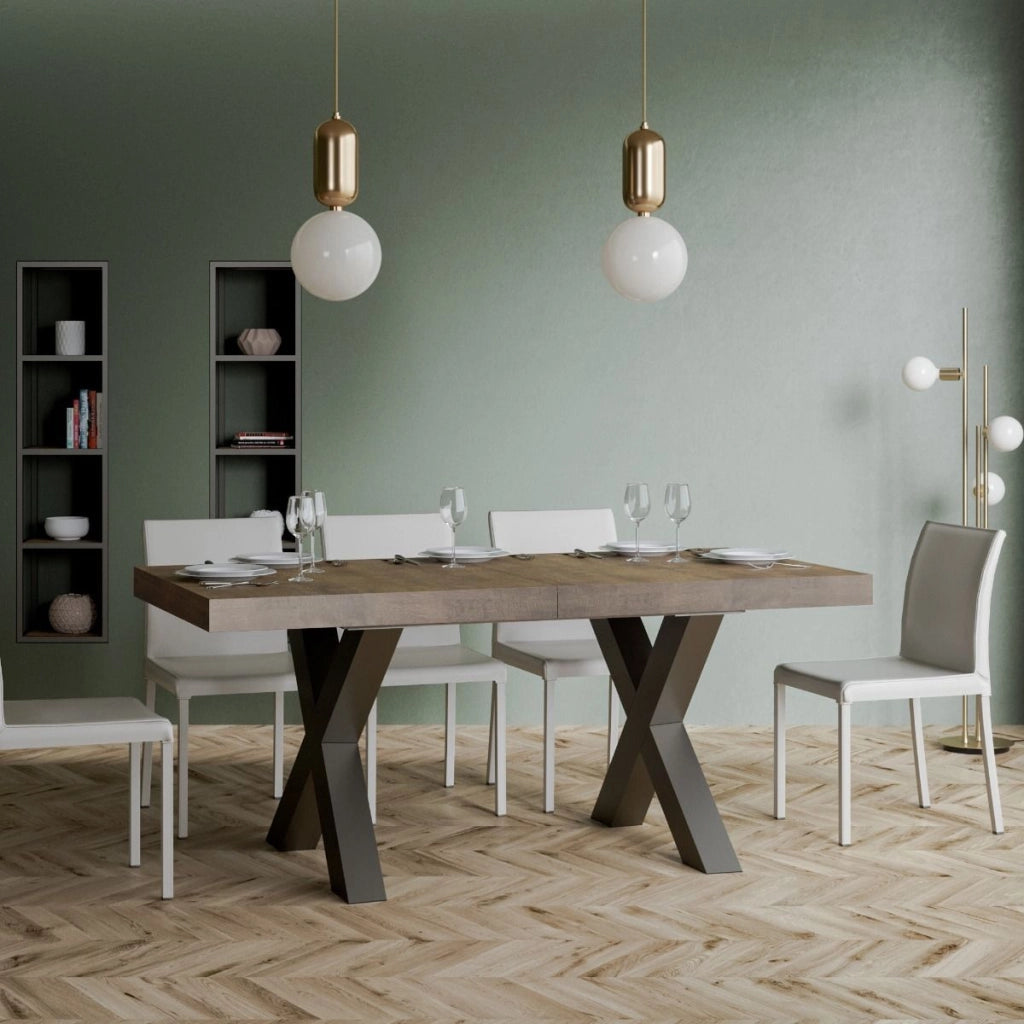 Tavolo Allungabile 180-440x90x77 cm Traffic Noce