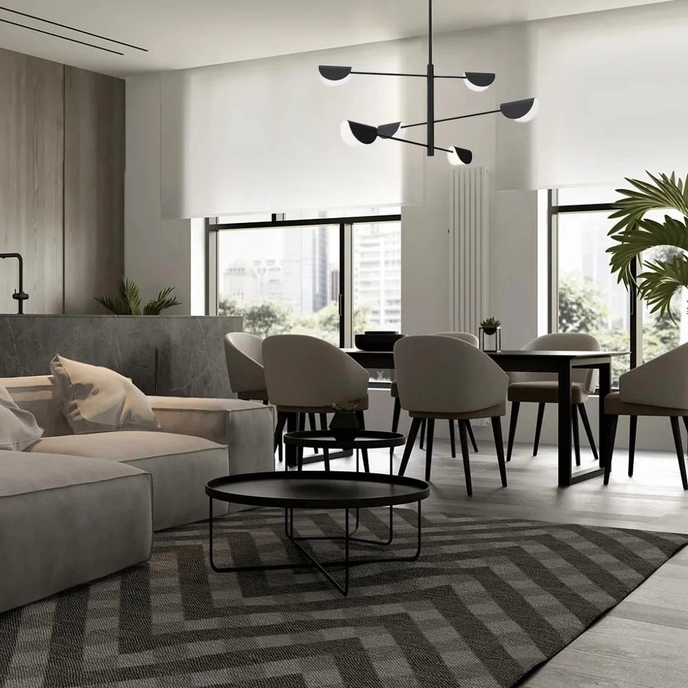 Lampada Da Soffitto APP1261-6CP Black