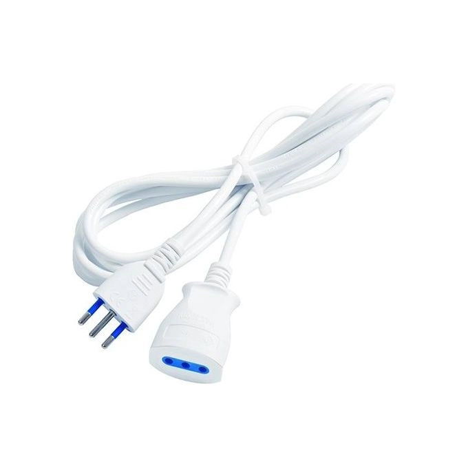 Vigor-Blinky Prolunghe Lineari M-F 10a 3x0.75mm 2.3mt Bianco