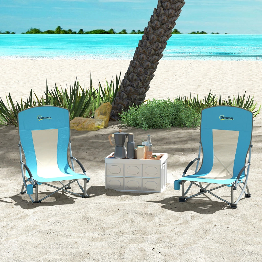 Sedia da pranzo pieghevole ¨C Zephmum ¨C Blu 70x58x79 cm