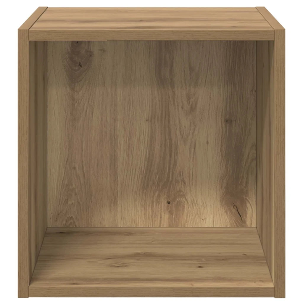 vidaXL Armadietto a muro rovere artigianale 37 x 37 x 37 cm