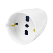 PRESA SCHUKO BIVALENTE 10/16A BIANCA