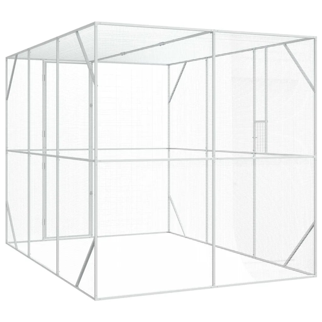 Gabbia per uccelli Antracite 210 x 304 x 213 cm Acciaio zincato 3325161