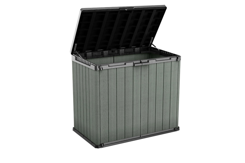 Baule da Esterno Keter Darwin Store-it-Out 140x80x120 cm in Evothech+ Verde