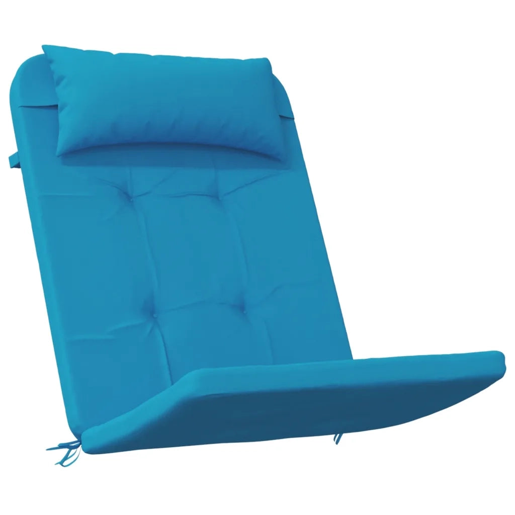Cuscini per Sedia Adirondack 2 pz Blu Chiaro in Tessuto Oxford 361834