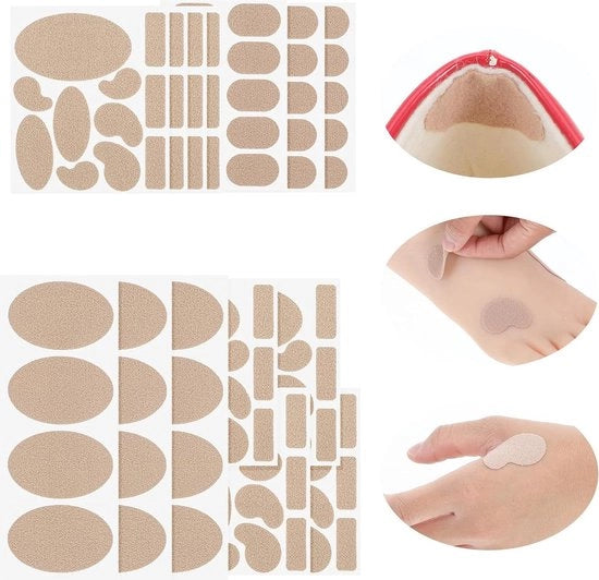 Pads di prevenzione delle vescicole autoadesivi - Evita le vescicole - Adesivo per calze per protezione dei piedi - Protezione dei piedi per tacchi