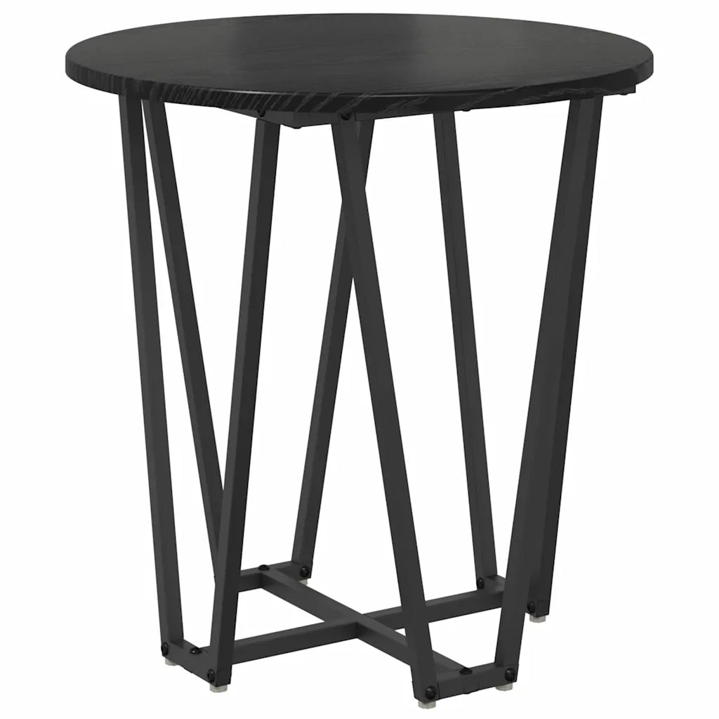 Set tavolini 2 pcs Rovere Nero 869720