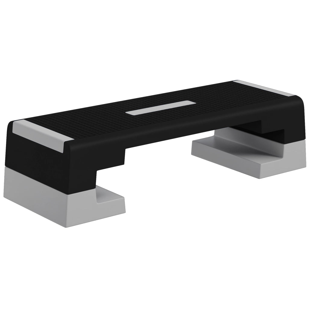 Scala Step Stepper Regolabile ¨C zephmum ¨C Grigio ABS 97x36x15/20/25 cm