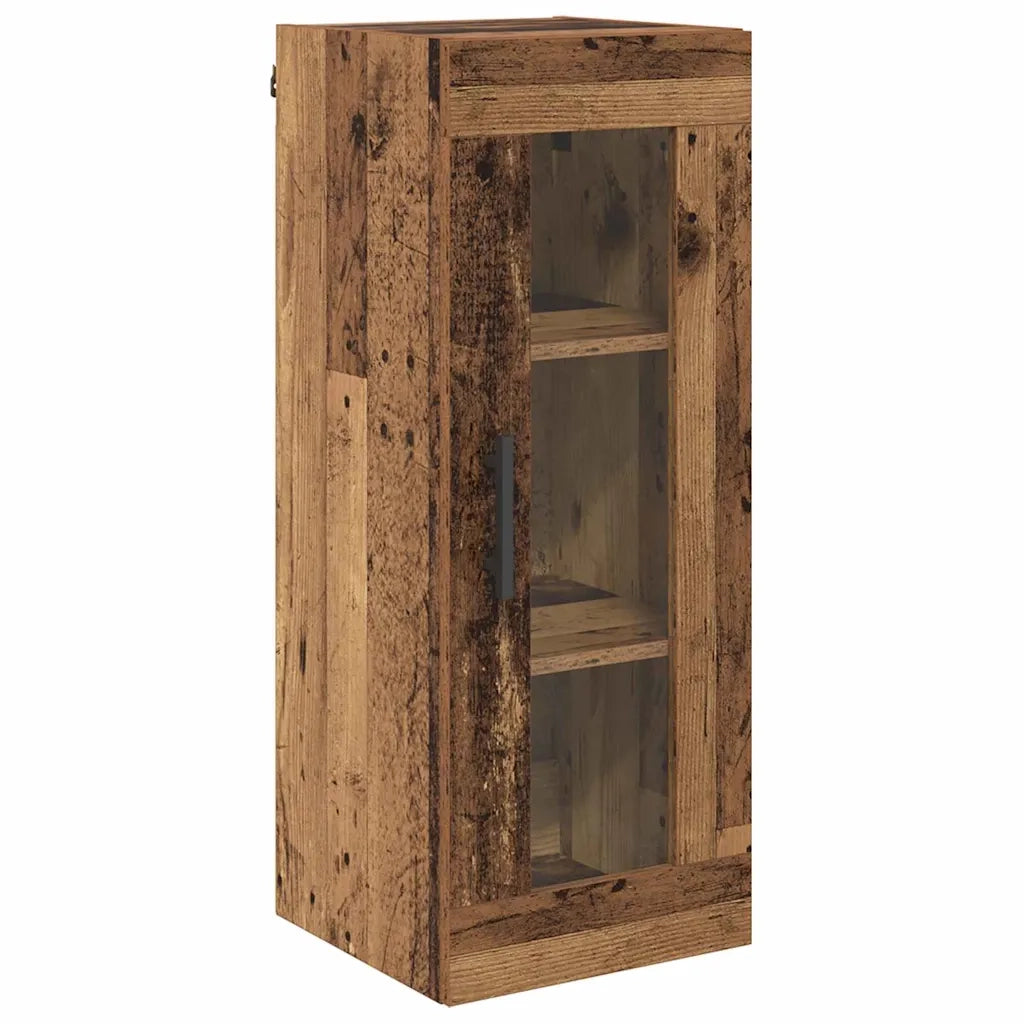 Credenza-Buffet-Armadio da cucina Legno vecchio 69,5 x 34 x 180 cm Legno multistrato 225395