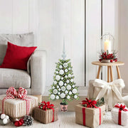 Albero di Natale con 150 LED con supporto Verde 65 cm PE